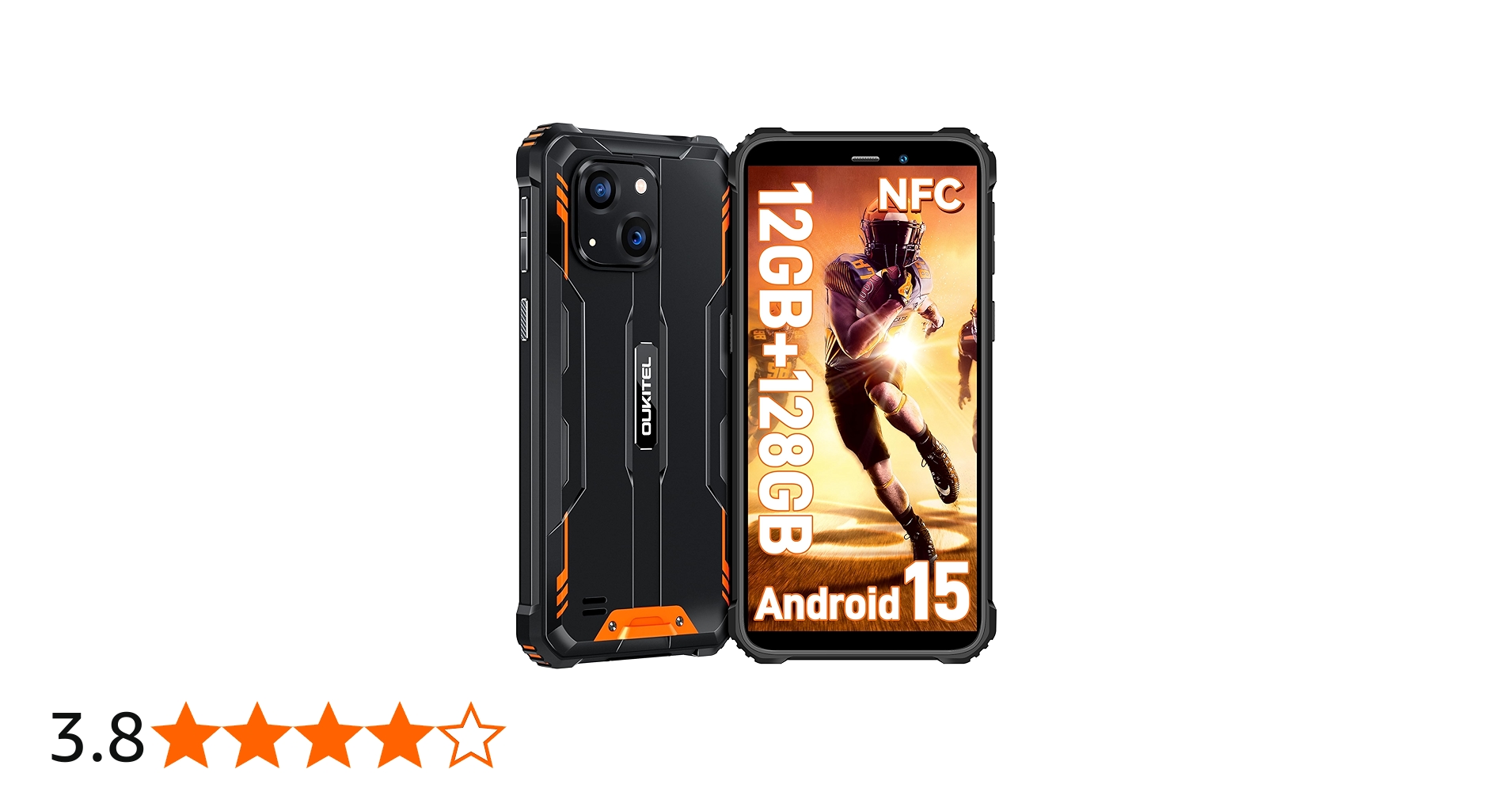 Amazon | OUKITEL WP32 simフリー スマホ 本体 12GB RAM 128GB ROM 1TB