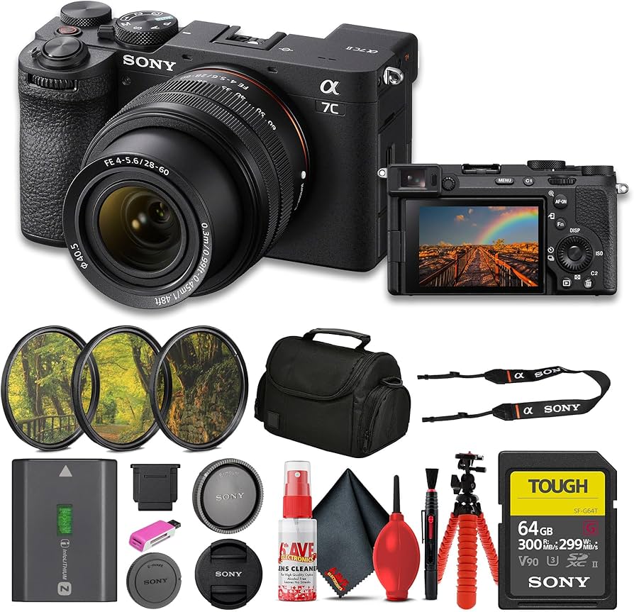Amazon.com : Sony a7C II Mirrorless Camera with 28-60mm Lens (ILCE
