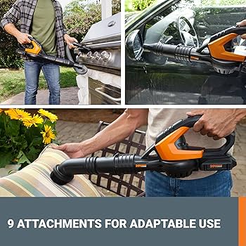 Amazon.com: WORX Cordless Leaf Blower, Electric Blowers for Lawn