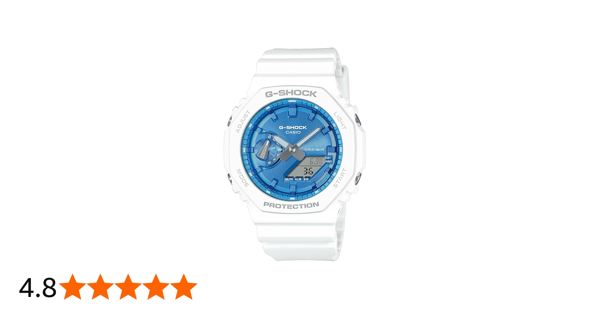 Amazon.co.jp: カシオ GA2100WS-7A メンズ 季節 2100シリーズ アナログ