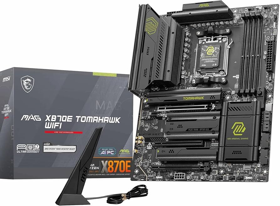 Amazon.com: MSI MAG X870E Tomahawk WiFi Motherboard, ATX