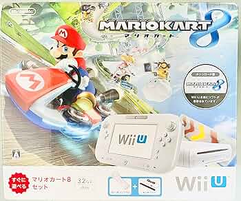 Amazon | Wii U マリオカート8 セット シロ | ゲーム機本体