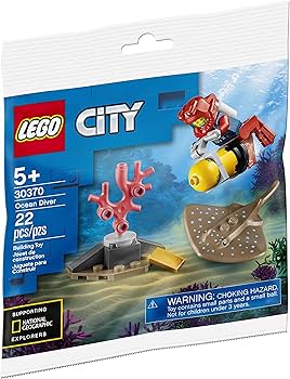 LEGO City: Ocean Diver Poly Set 30370, Building Sets - Amazon Canada