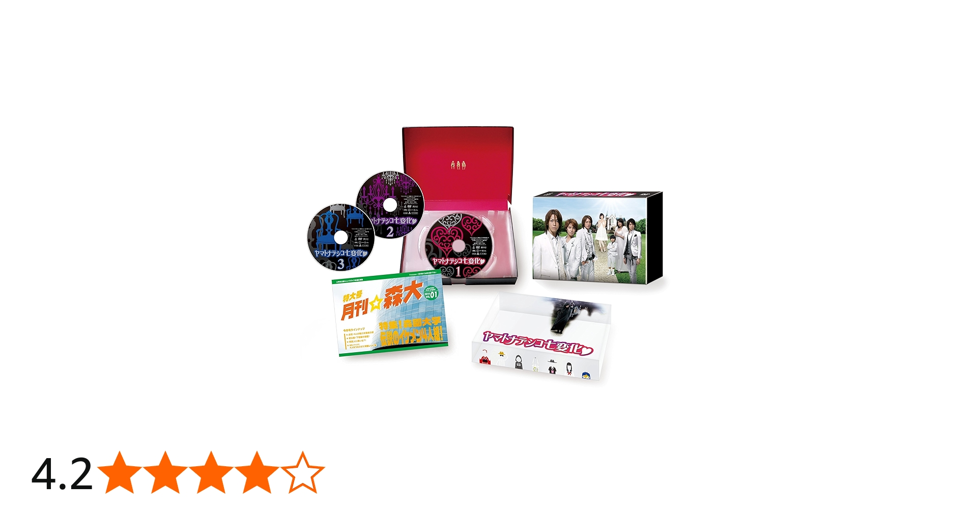 Amazon.co.jp: ヤマトナデシコ七変化 DVD-BOX : 亀梨和也, 手越祐也