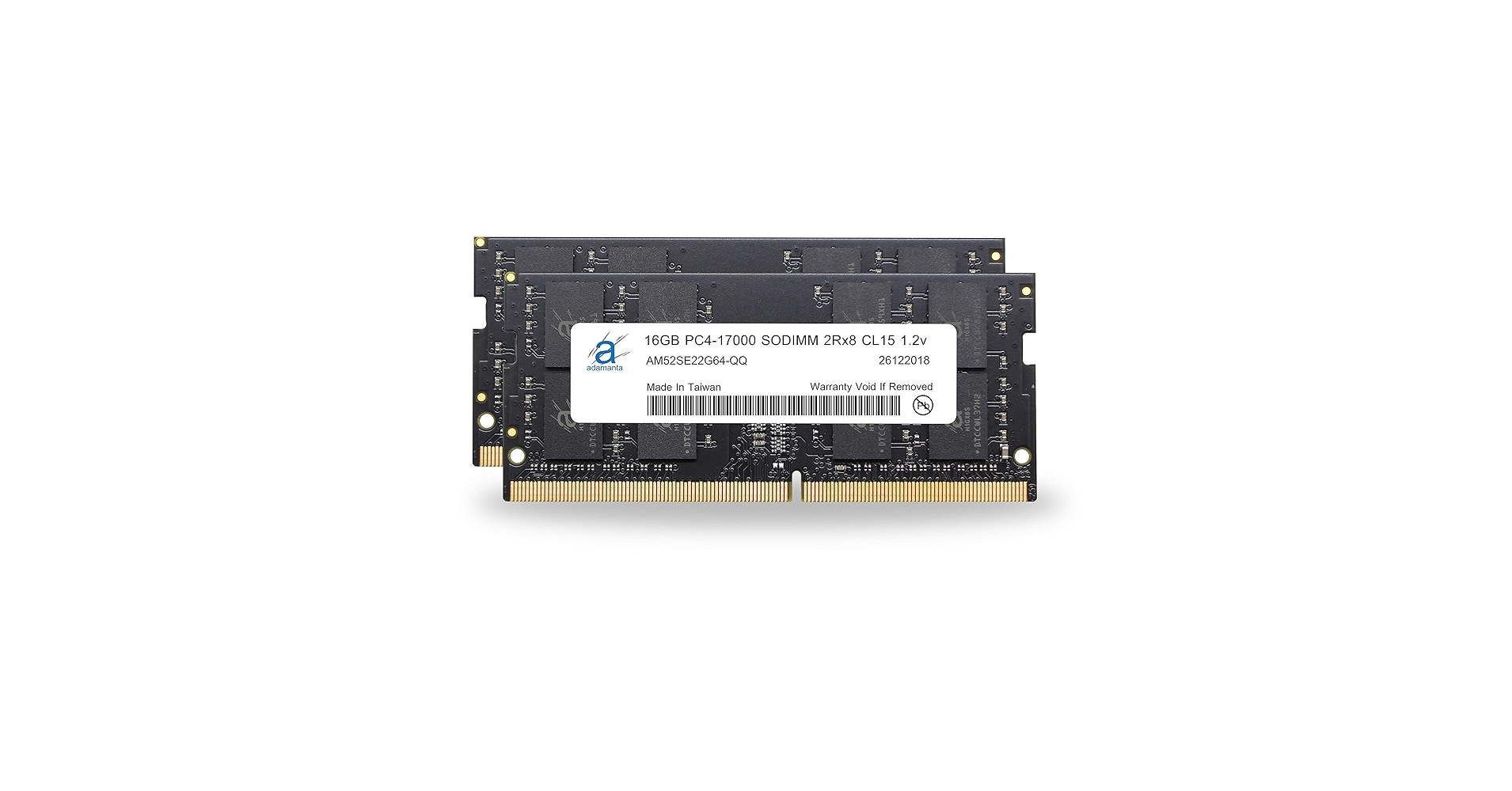 Amazon.co.jp: Adamanta 32 GB ( 2 x 16gb )ノートPCメモリ