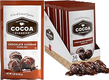 Amazon.com : Cocoa Classics Chocolate Supreme Cocoa Mix, Hot