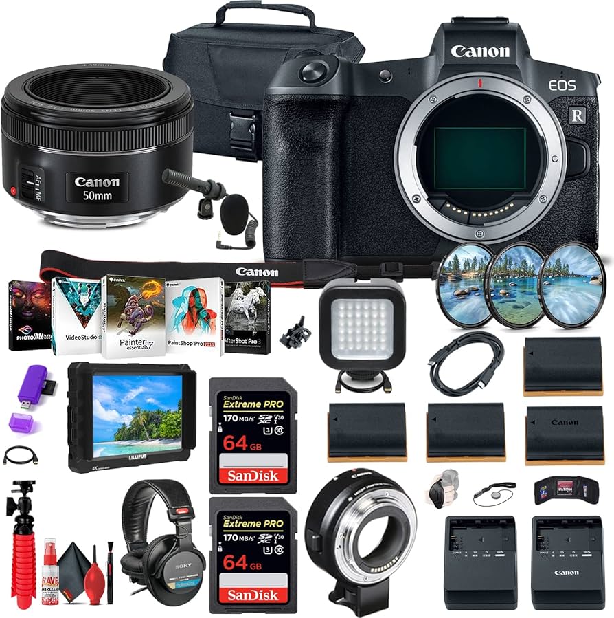 Amazon.com : Canon EOS R Mirrorless Digital Camera (Body Only