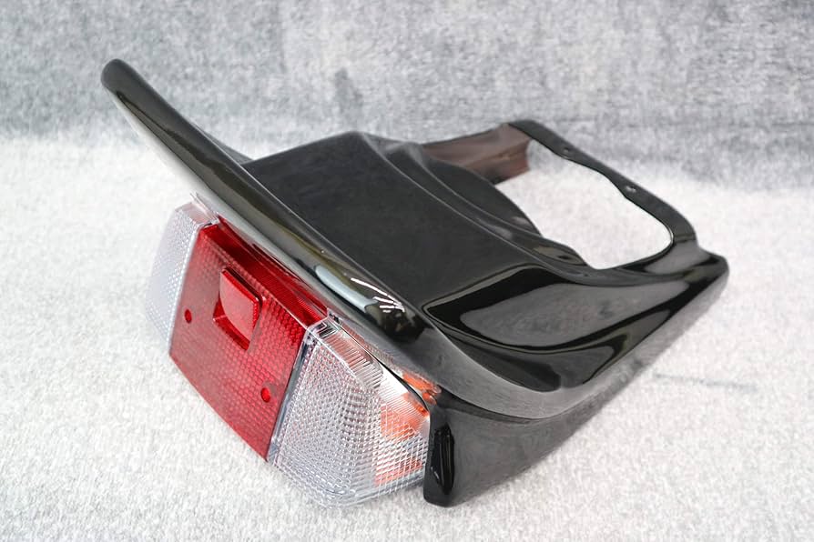 Amazon | エイプ テールカウル 黒＋紅白 テールランプ CBX変身