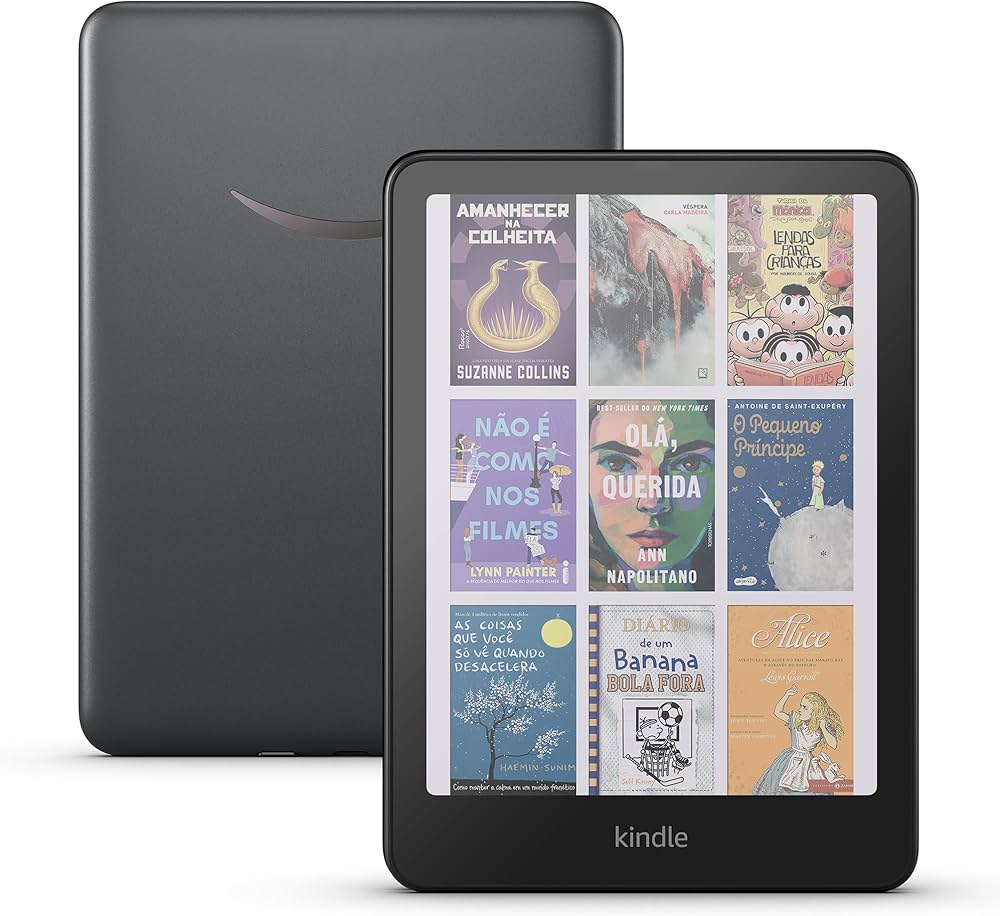 Apresentamos o Kindle Colorsoft Signature Edition (32 GB) - Com
