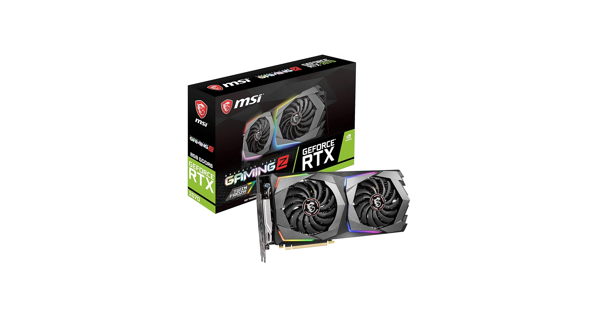 Amazon.com: MSI GAMING GeForce RTX 2070 8GB GDRR6 256-bit HDMI/DP