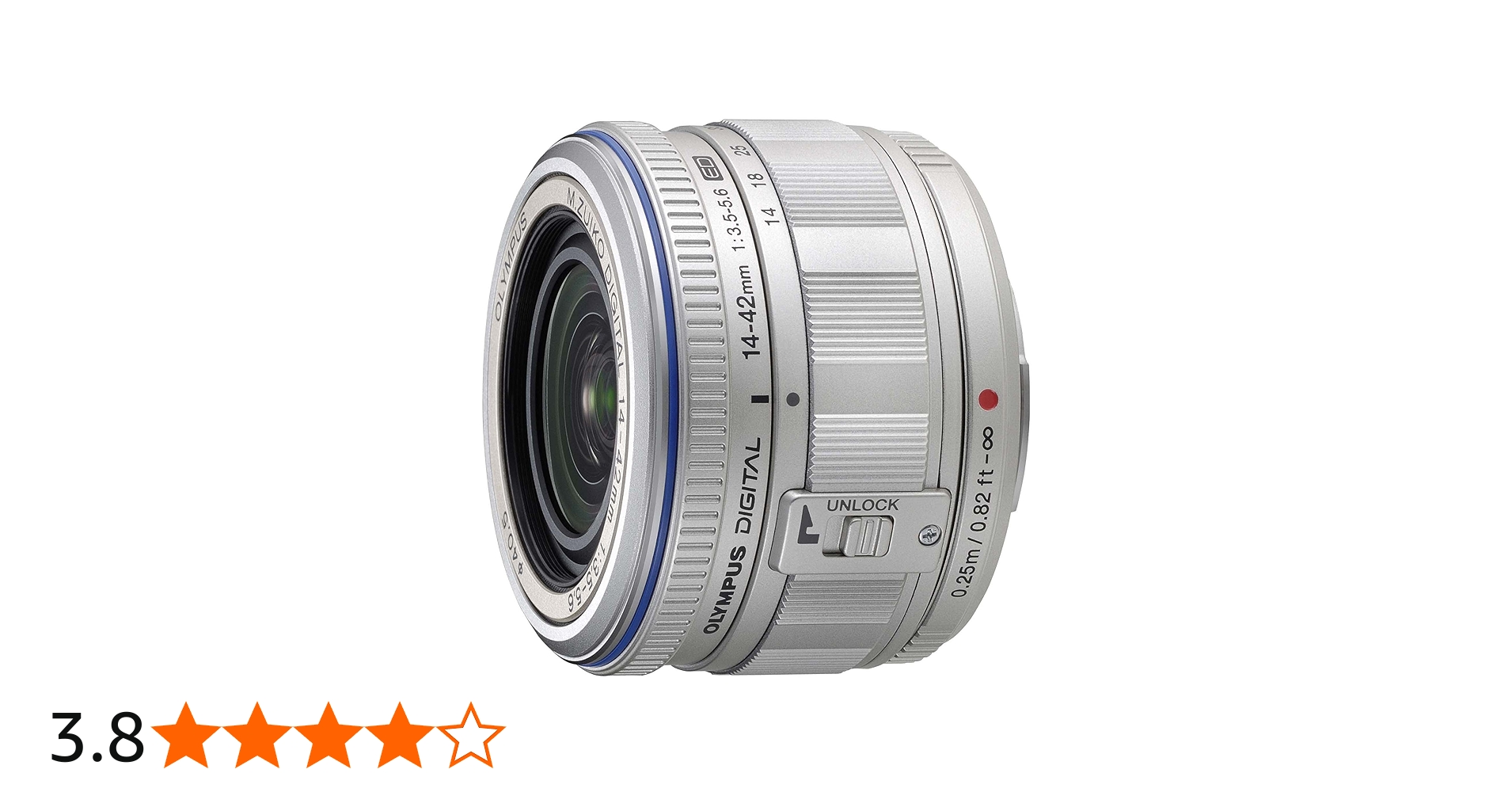 Amazon | OLYMPUS M.ZUIKO DIGITAL ED 14-42mm F3.5-5.6-SLV