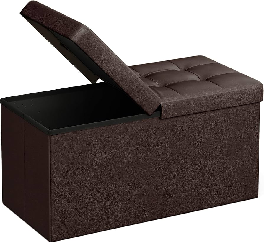 Amazon.com: SONGMICS MAZIE Collection - 30 Inches Storage Ottoman