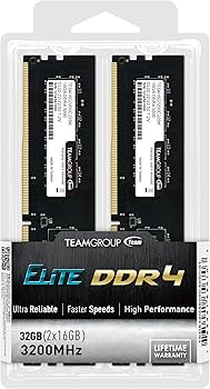 Amazon.co.jp: TEAMGROUP Elite DDR4 32GB キット (2 x 16GB) 3,200MHz