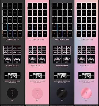 Amazon.co.jp: ブラックピンク - THE ALBUM [4 versions SET] (Vol.1