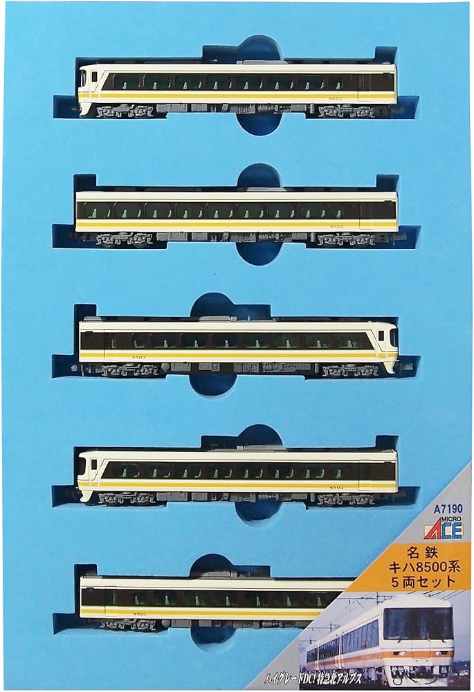 Amazon | マイクロエース Nゲージ 名鉄キハ8500系 5両セット A7190