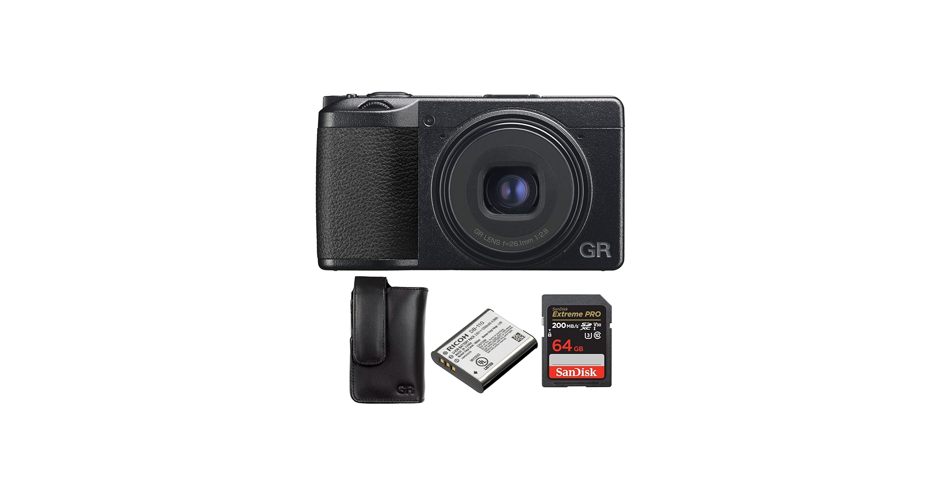 Amazon.com : Ricoh GR IIIx Digital Camera with Soft Case