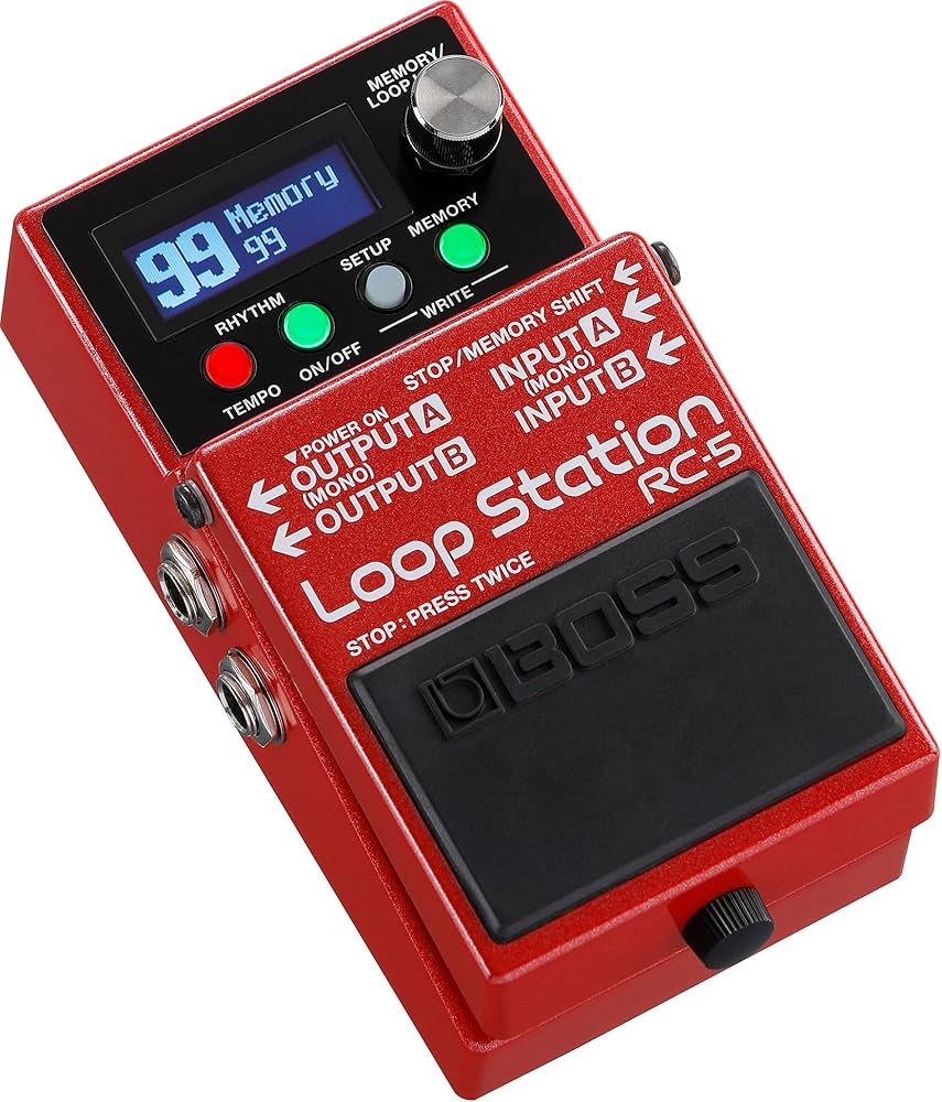 Amazon.com: Boss RC-5 Loop Station Looper Pedal : Musical Instruments