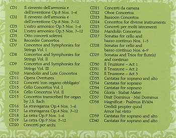 Amazon.co.jp: Vivaldi Edition =box=: ミュージック