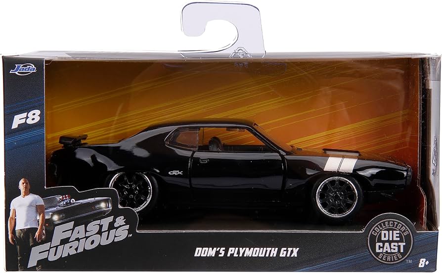 Amazon | 1/32 Fast & Furious 8 -Dom's Plymouth GTX(Black)【映画
