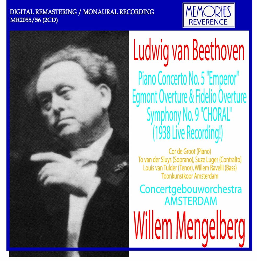 Amazon.co.jp: ウィレム・メンゲルベルク・ベートーヴェン希少録音集