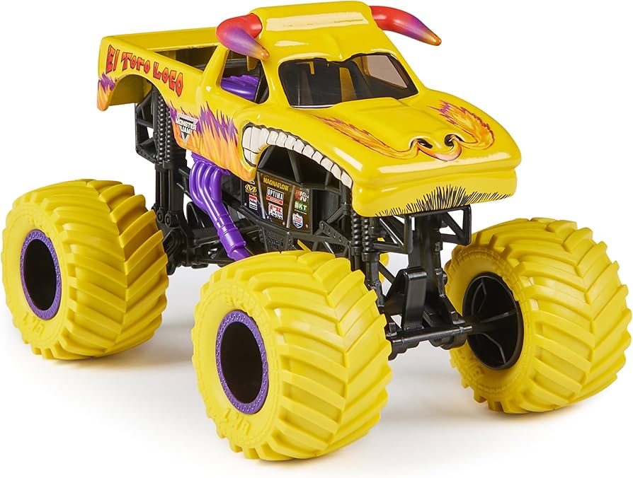 Amazon.com: Monster Jam, Official El Toro Loco Monster Truck