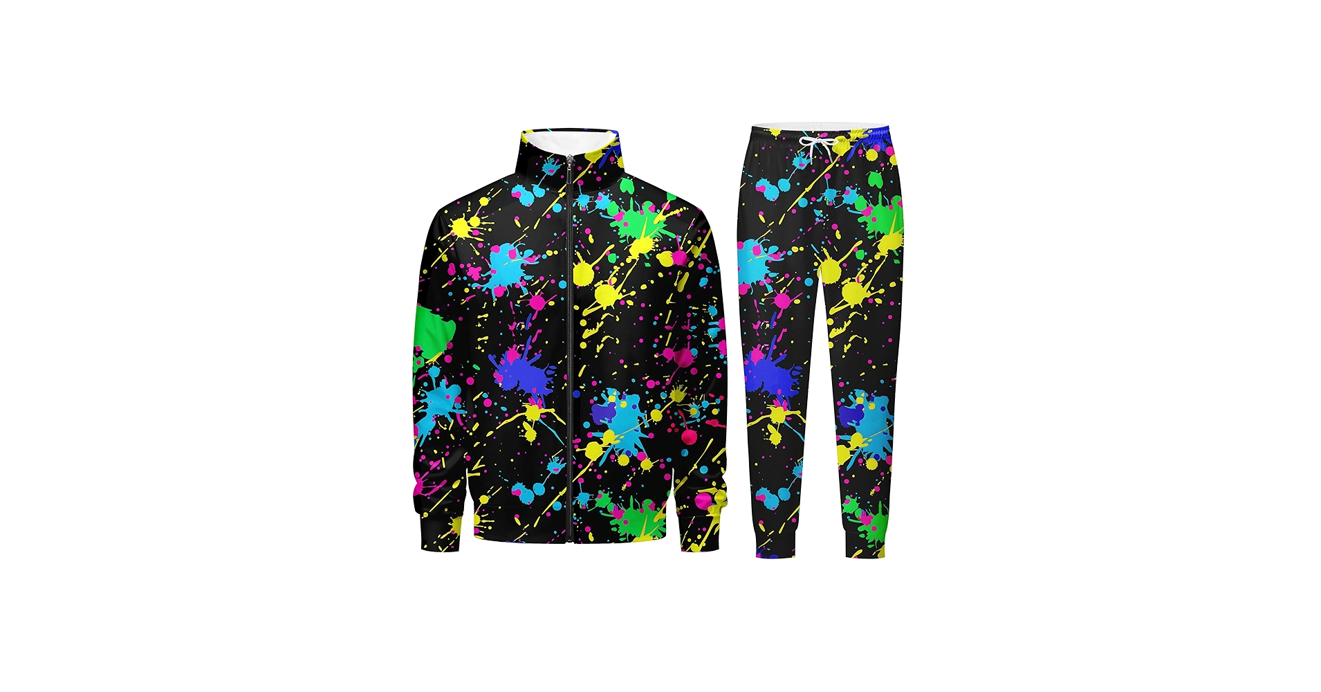 Amazon.com: COCYPAN 004 80s Tracksuit - Men's Sweatsuit Set with