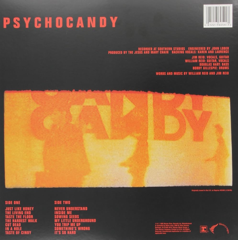 JESUS & MARY CHAIN - Psychocandy - Amazon.com Music