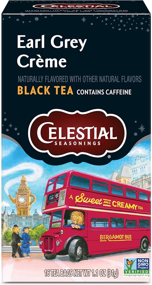 Amazon.com : Celestial Seasonings Earl Grey Creme Black Tea 16 tea