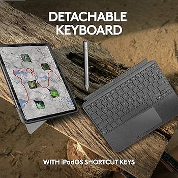 Amazon.com: Logitech Combo Touch iPad Pro 12.9-inch (5th, 6th gen
