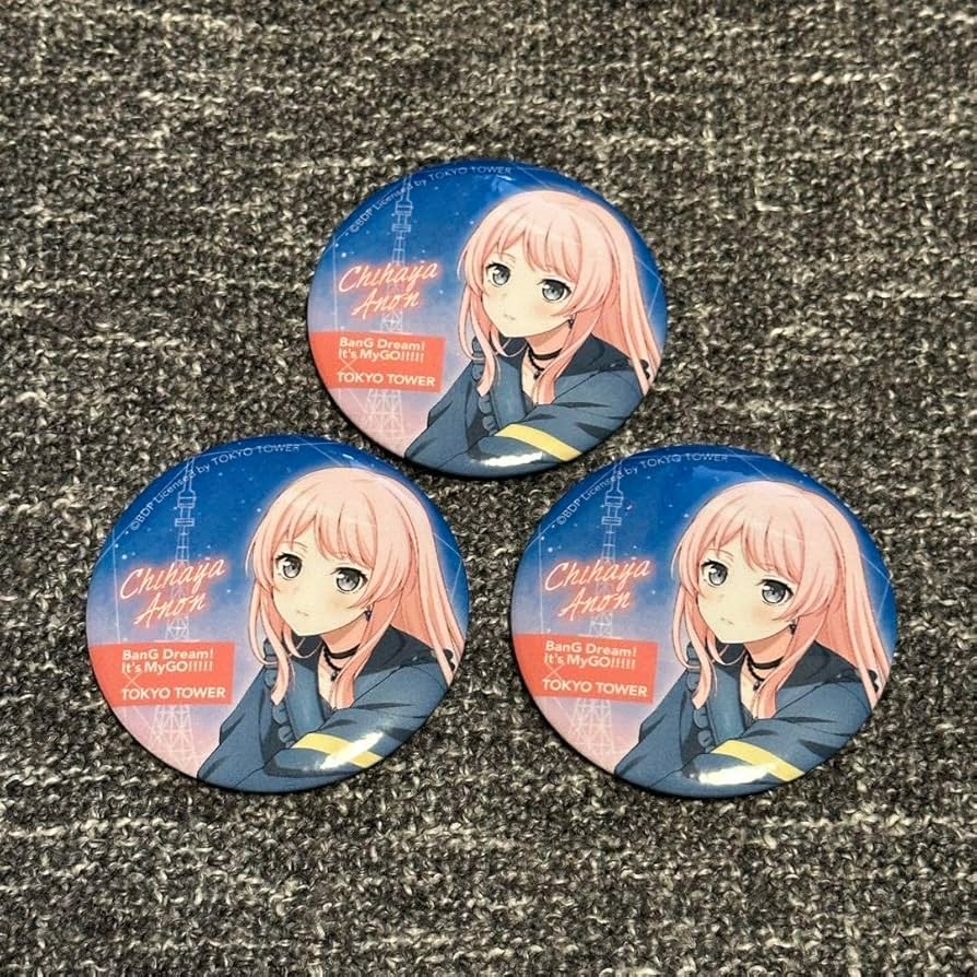 MyGO 東京タワー ノーマル 缶バッジ 千早愛音 30個 MyGO 東京タワー