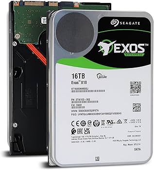 Amazon | 【整備済み品】 Seagate Exos X18 SATA 512E CMR 内蔵