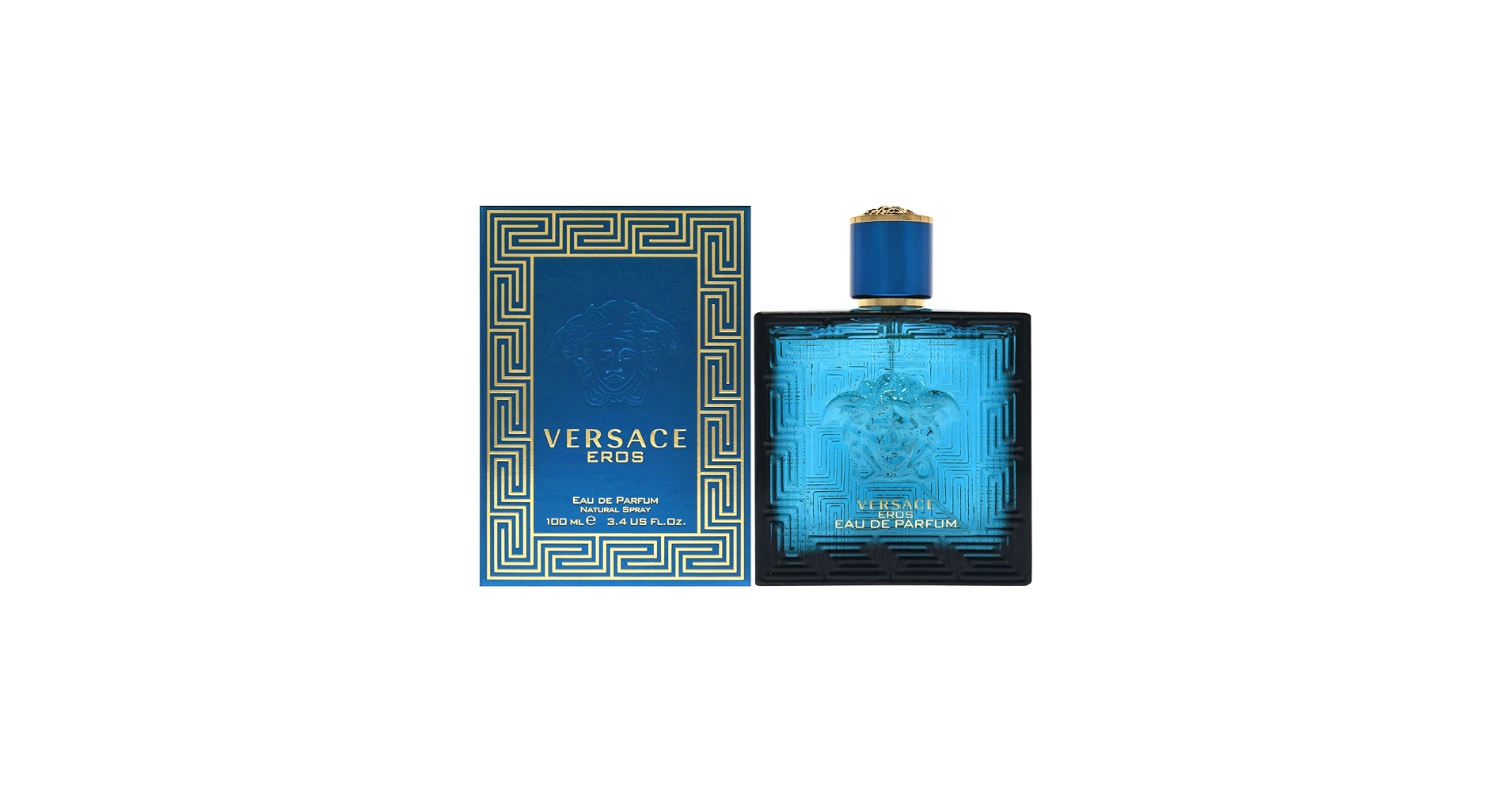 Amazon.com : Versace Eros for Men 3.4 oz Eau de Parfum Spray