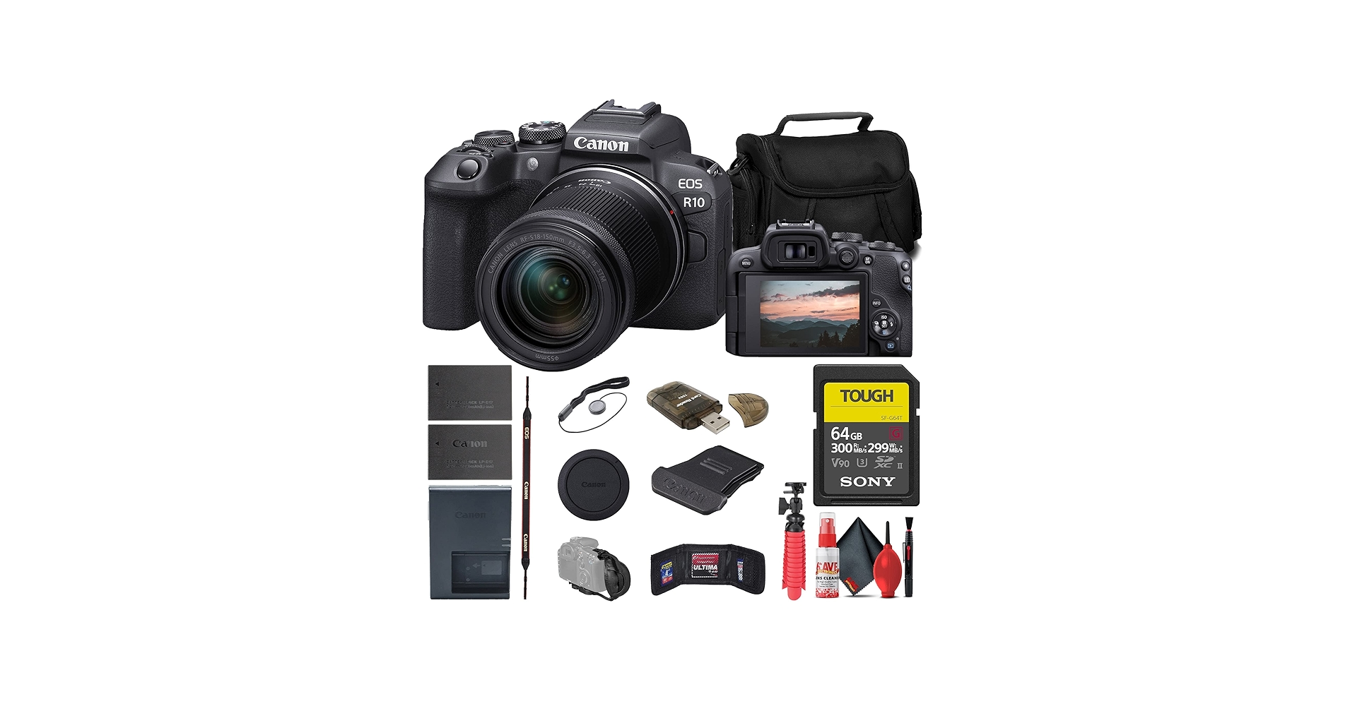 Amazon.com : Canon EOS R10 Mirrorless Camera with 18-150mm Lens