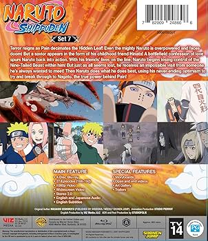 Amazon.com: Naruto Shippuden Set 7 (Blu-ray) : Masashi Kishimoto