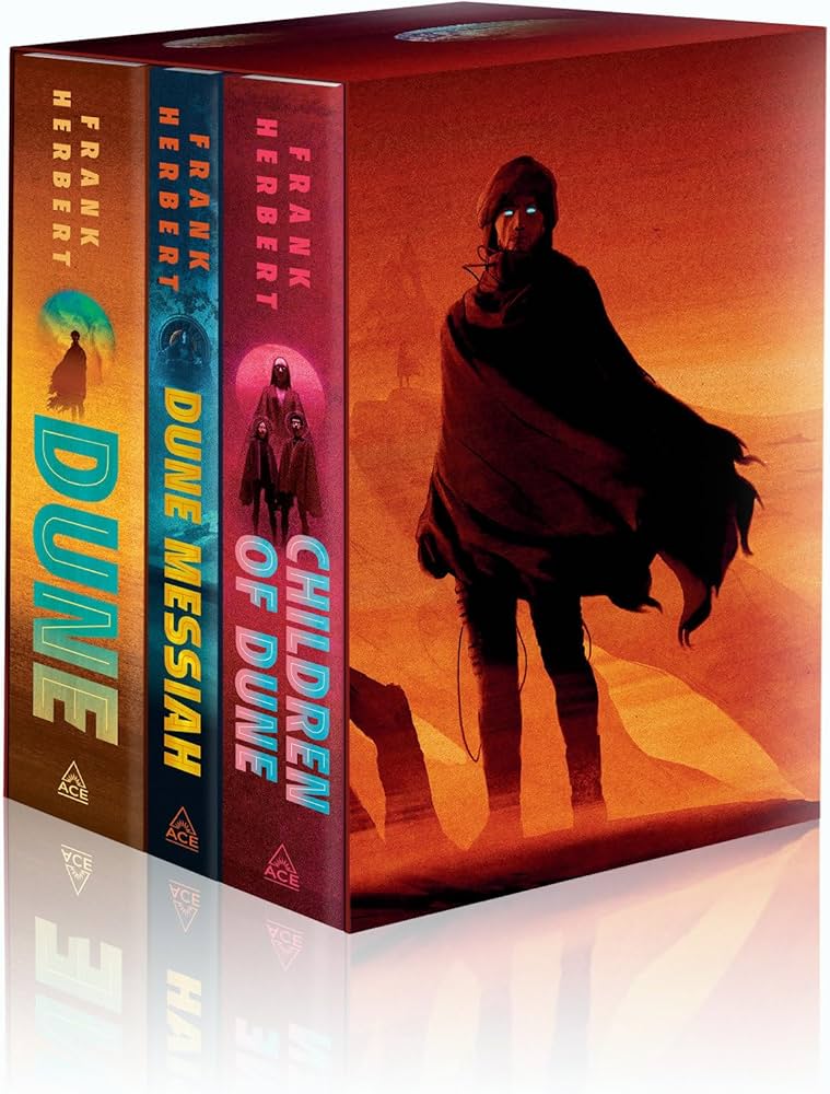 Amazon.com: Frank Herbert's Dune Saga 3-Book Deluxe Hardcover