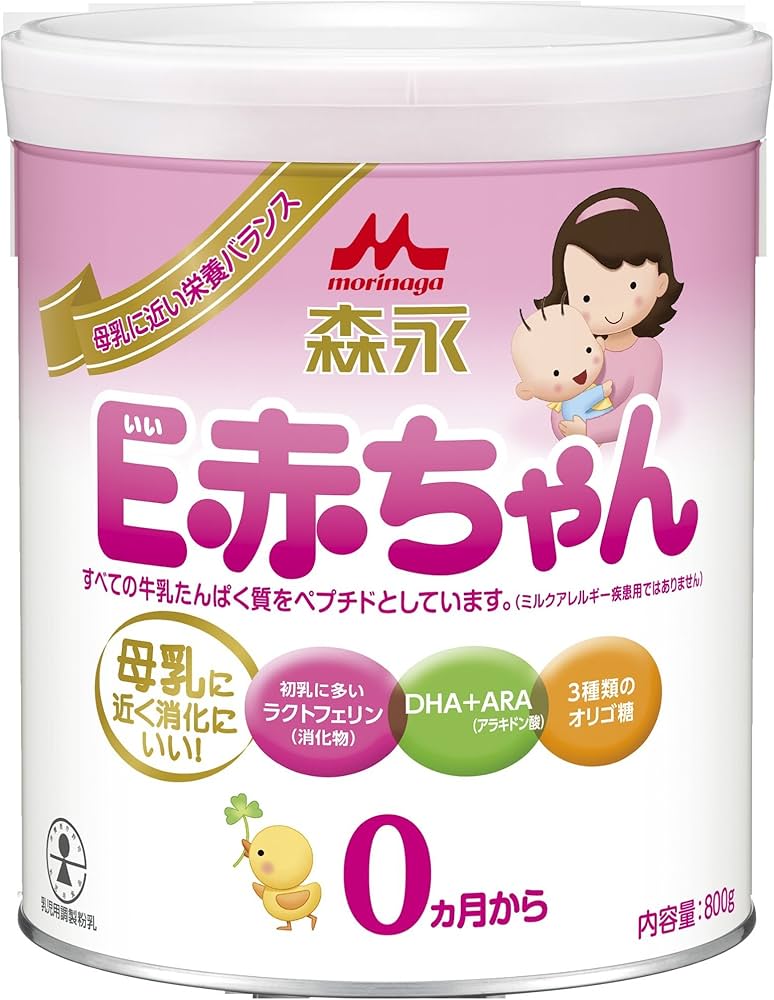 Amazon.co.jp: 森永乳業 E赤ちゃん 大缶 800g ×6セット : 食品・飲料・お酒