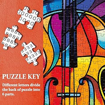 Amazon | ステンドグラス音楽パズル 大人用 1000ピース カラフルな