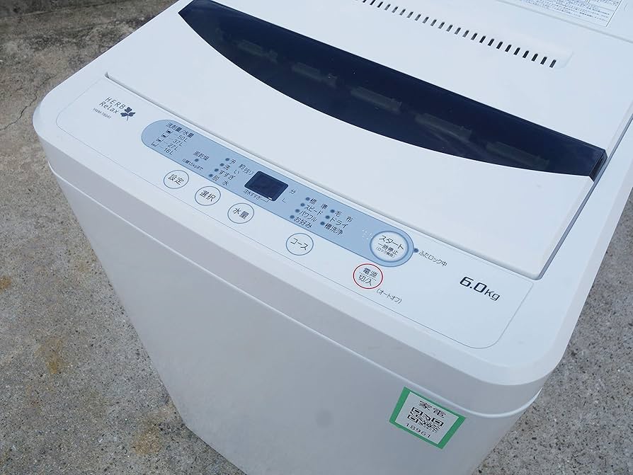 YAMADA ヤマダ 6㎏洗濯機 2017年式 YWM-T60A1 No.5388○ ※現金