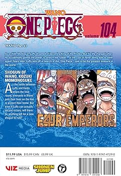 Amazon.com: One Piece, Vol. 104: 9781974741298: Oda, Eiichiro: Books
