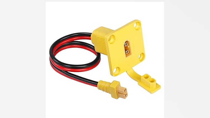 Amazon.com: CERRXIAN 1ft 12AWG XT60 Male to Female Mount Panel
