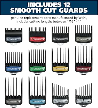 Amazon.com: Wahl Genuine SECURE-SNAP® Guide Comb Set with Colored
