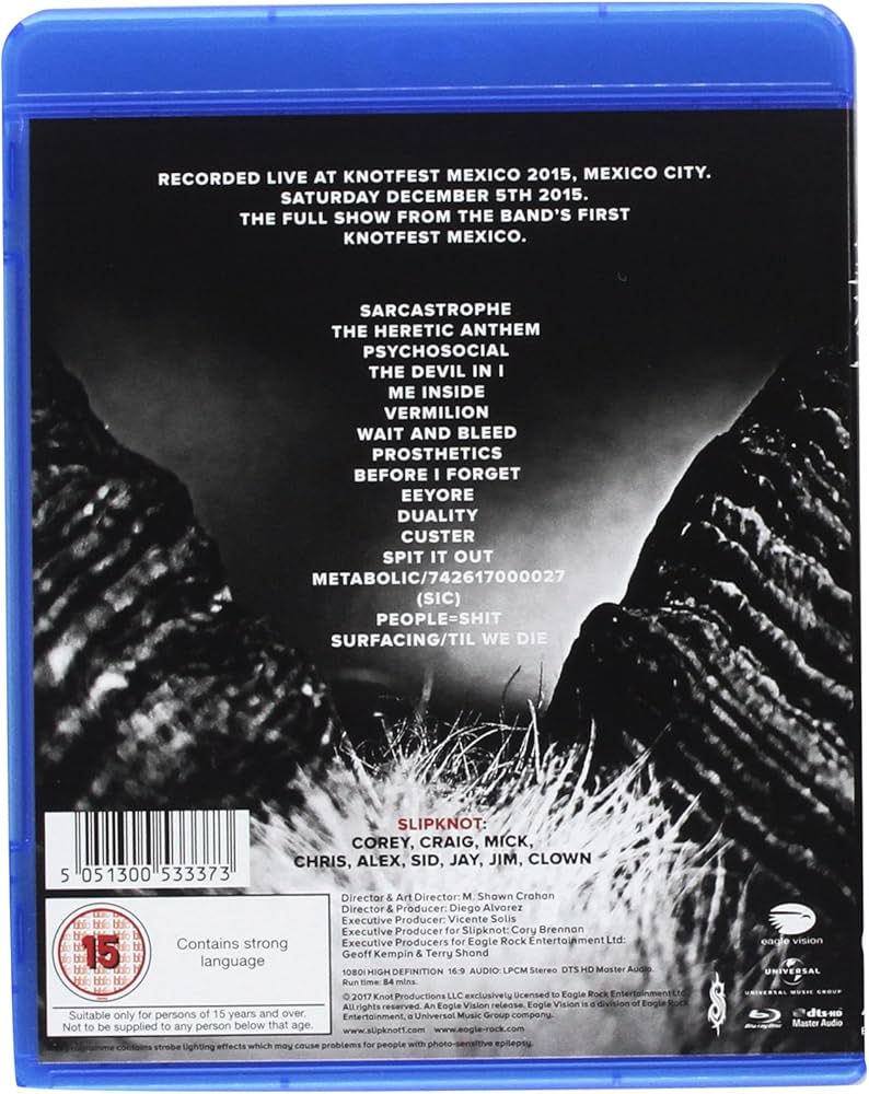 Amazon.com: Slipknot: Day of the Gusano: Live in Mexico : Slipknot