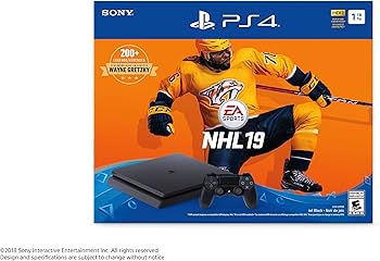 Amazon.com: Sony PlayStation 4 1TB Slim - NHL 19 Bundle Edition