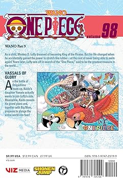 Amazon.com: One Piece, Vol. 98: 9781974725199: Oda, Eiichiro: Books