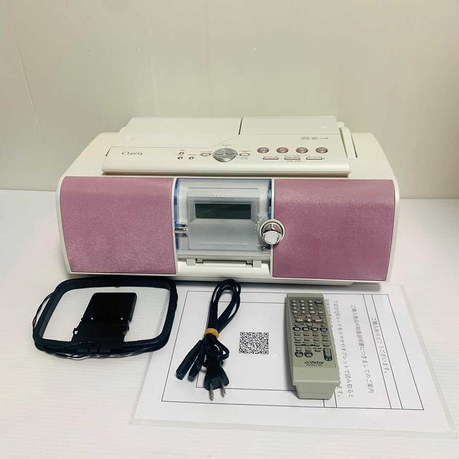 Amazon | JVCケンウッド ビクター CD-MDポータブルシステム ピンク RC