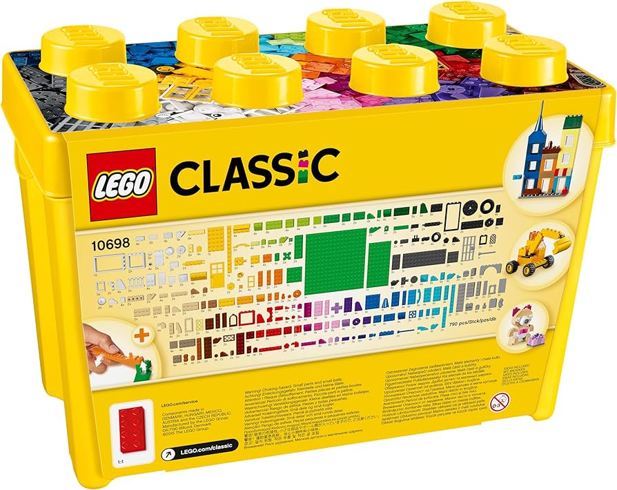Amazon.co.jp: LEGO Classic Yellow Idea Box 10698 : Toys & Games
