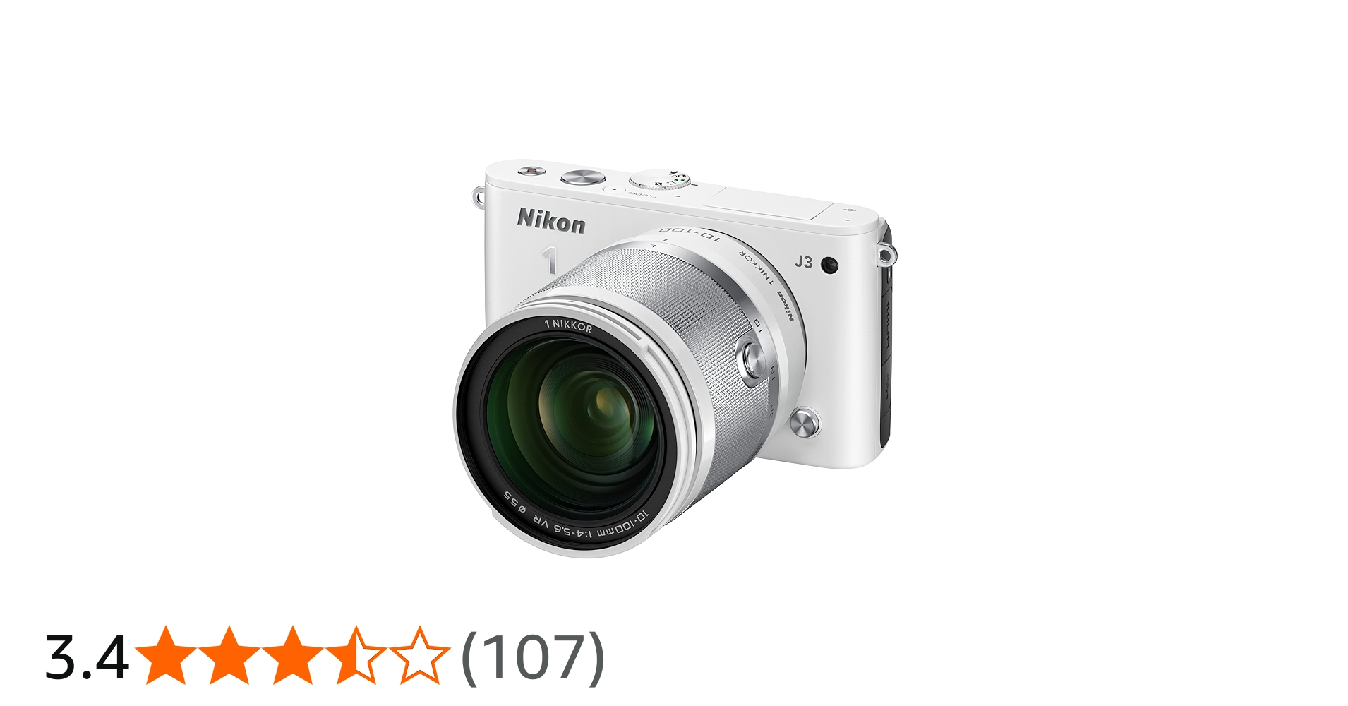 Amazon | Nikon ミラーレス一眼 Nikon 1 J3 小型10倍ズームキット1