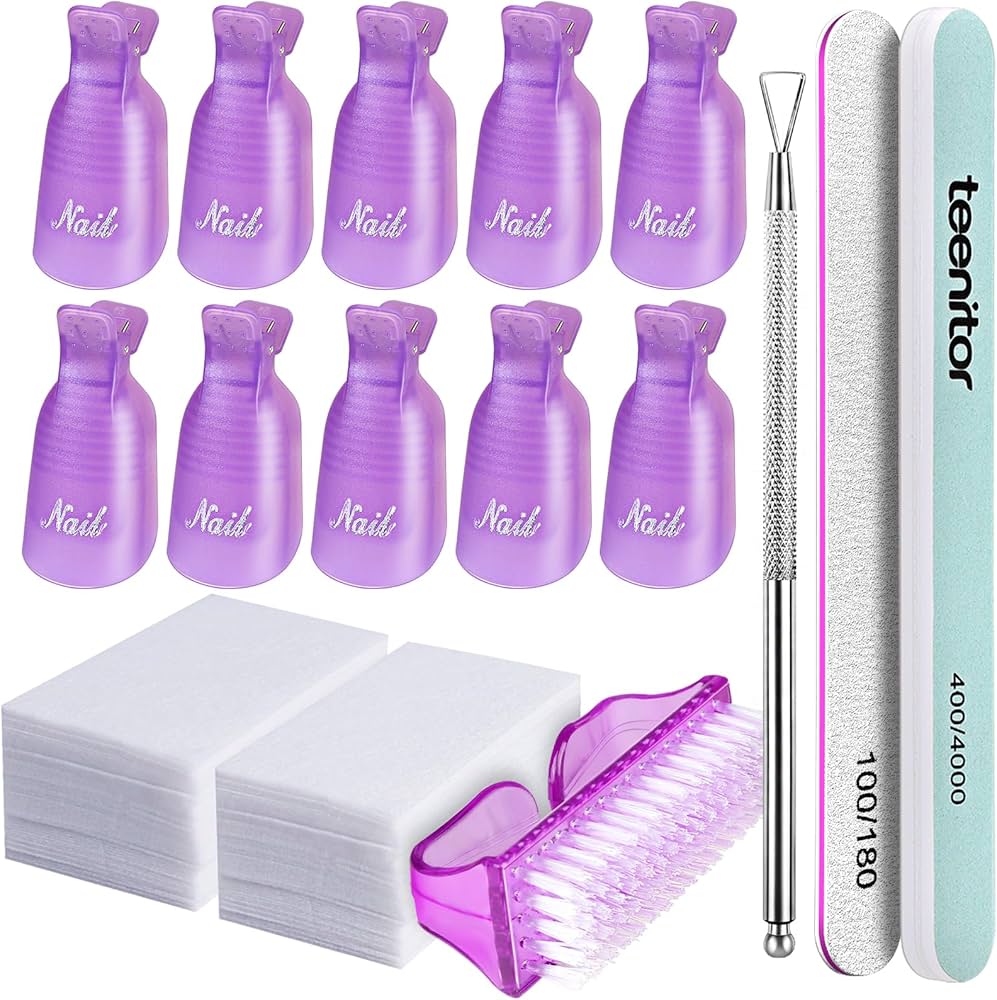 Amazon.com : Teenitor Nail Polish Gel Remover Tools Kit with Nail