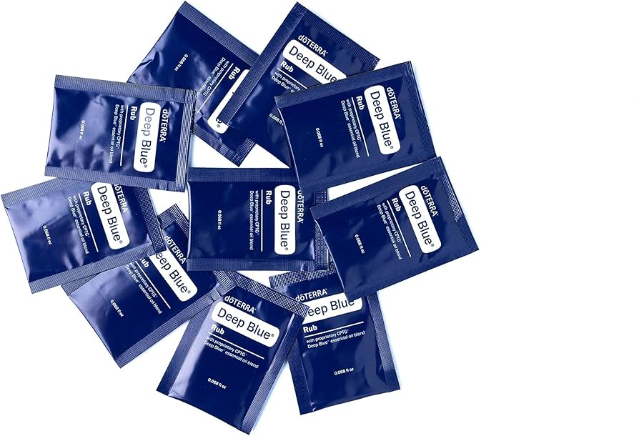 Amazon.com: doTERRA Deep Blue Rub Samples, 0.068 Fl Oz (Pack of 10