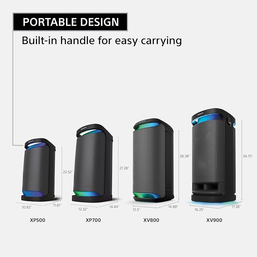 Amazon.com: Sony SRS-XP500 X-Series Wireless Portable-Bluetooth